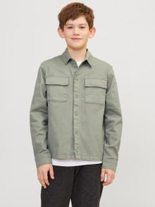 Jack & Jones Permatomi marškiniai For boys -Agave Green - 12249403