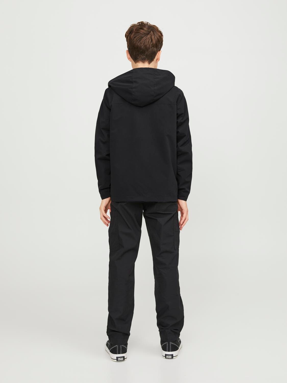 Jack & Jones Εφαρμοστό μπουφάν Για αγόρια -Black - 12249433