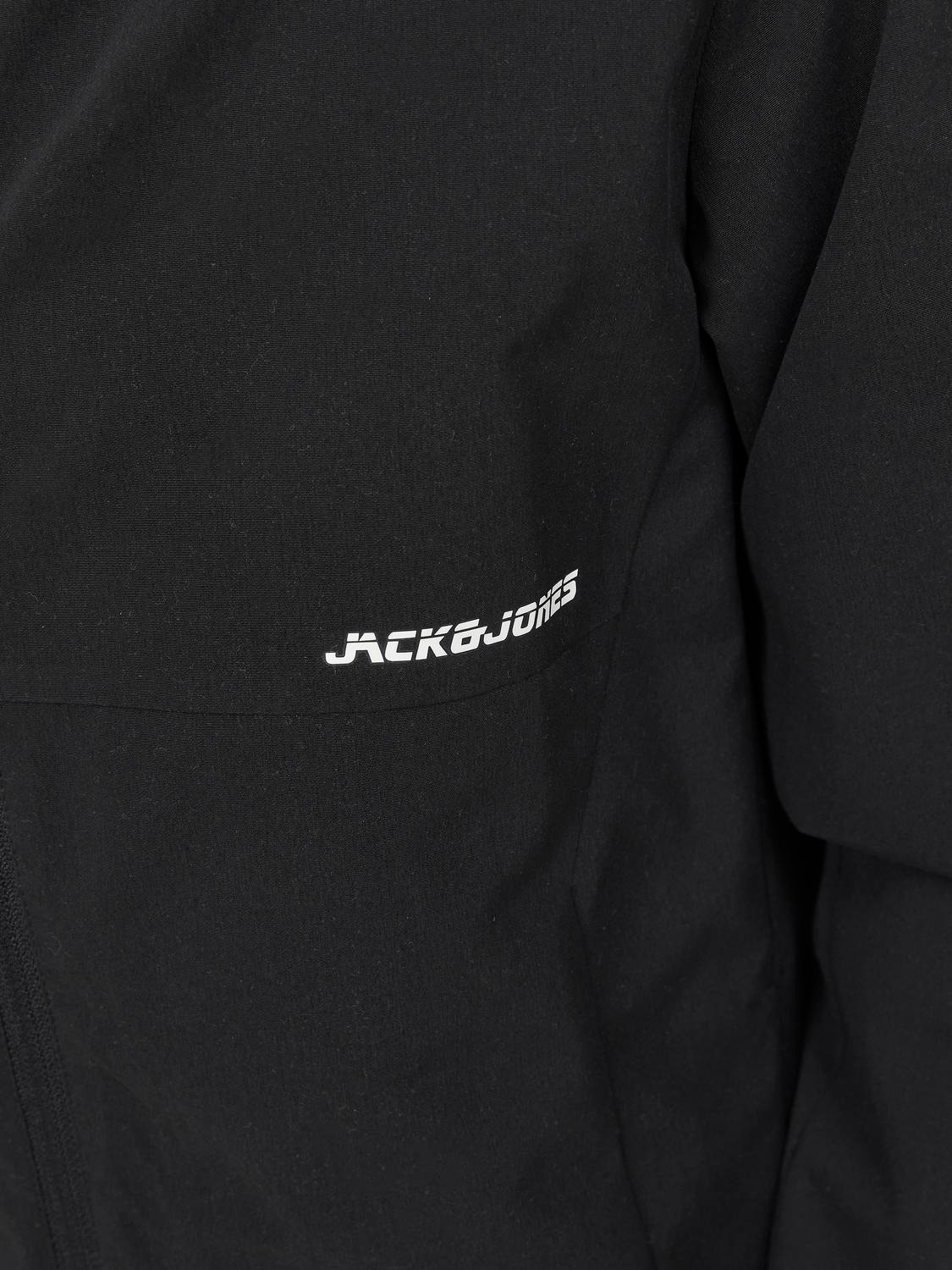 Jack & Jones Εφαρμοστό μπουφάν Για αγόρια -Black - 12249433