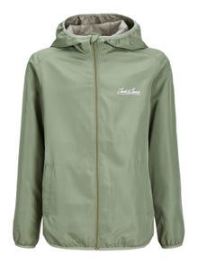 Jack & Jones Softshell dzseki Ifjúsági -Oil Green - 12249438