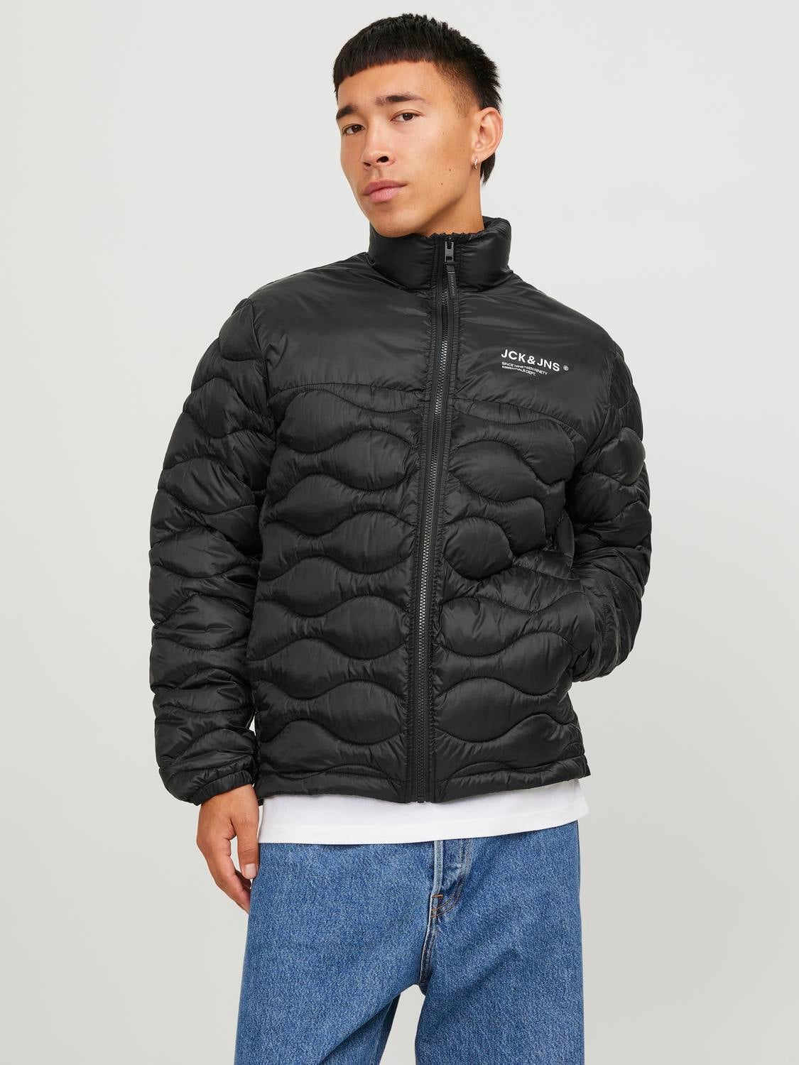 D&G Kurzes Jäckchen mit Samtkragen Jacke outlet XS / S schwarz