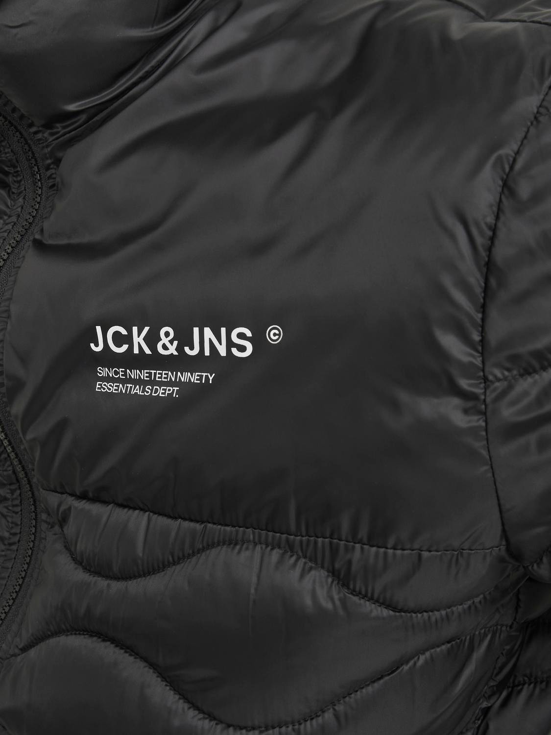 Jack & Jones Καπιτονέ μπουφάν -Black - 12249443
