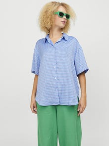JJXX JXLINK Marškiniai -Silver Lake Blue - 12249579