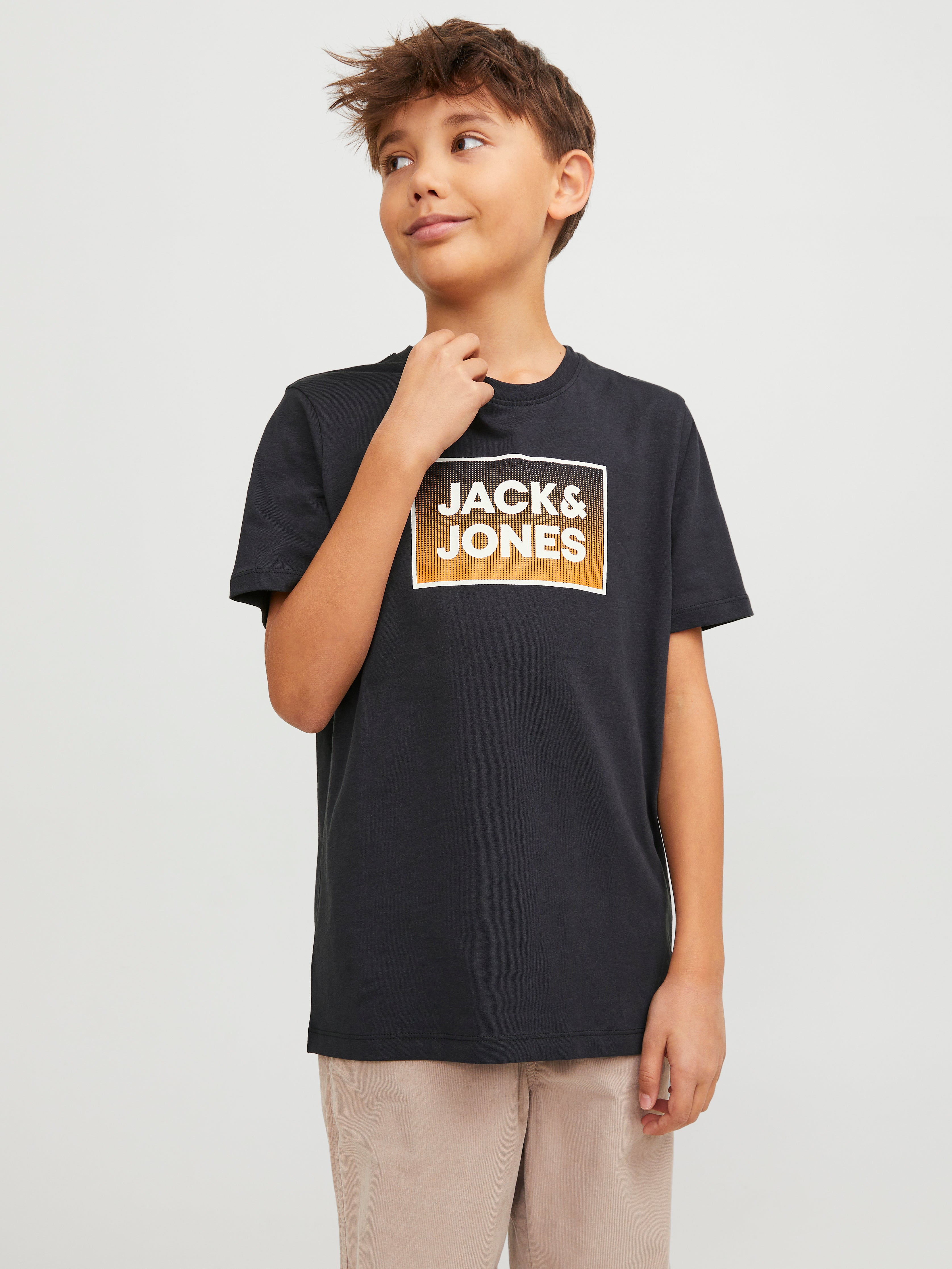 T-shirt Imprimé Pour Les Garçons - Jack & Jones - Modalova