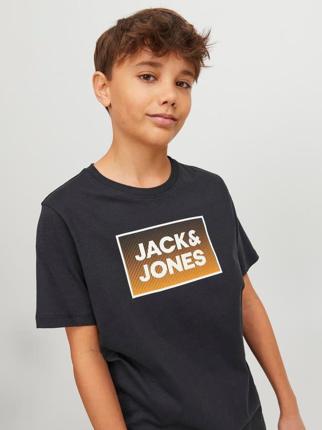 Jack & Jones Trykk T-skjorte For gutter - 12249633