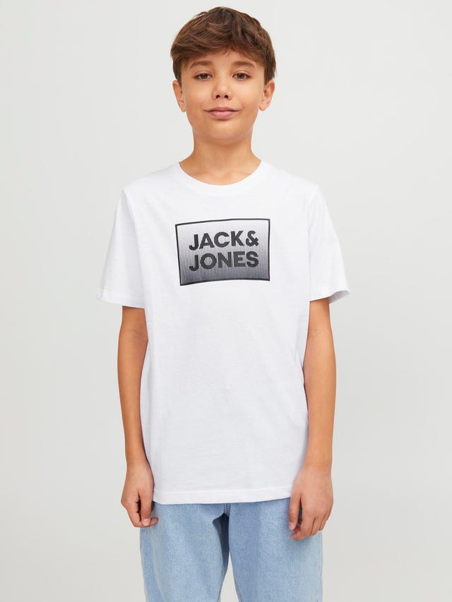 Jack & Jones Poikien Painettu T-paita - 12249633