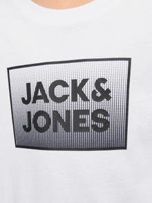 Jack & Jones Trükitud T-shirt For boys -White - 12249633