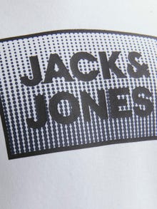 Jack & Jones Gedruckt Kapuzenpullover Für jungs -White - 12249653