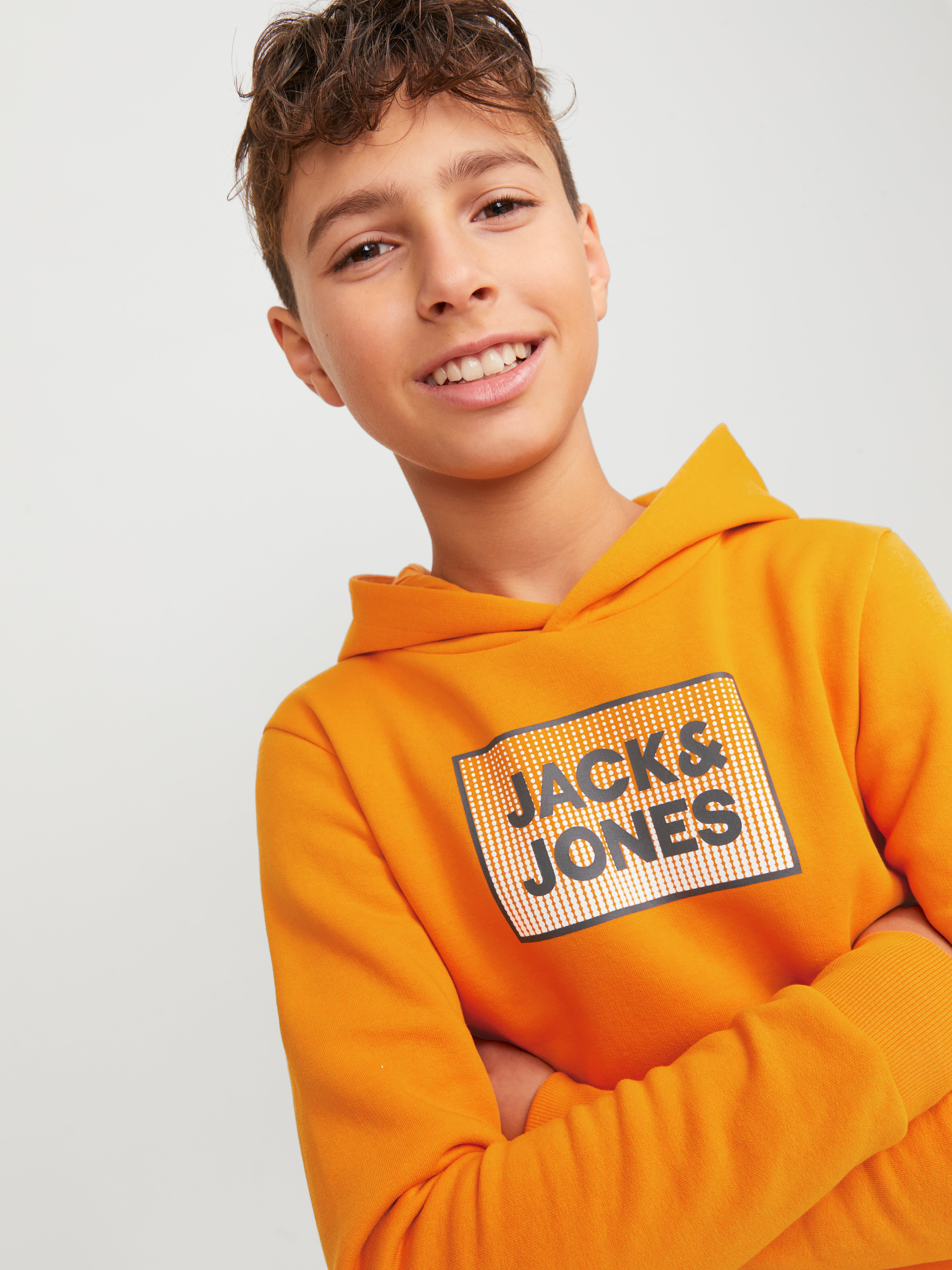 Jack and jones yellow on sale hoodie