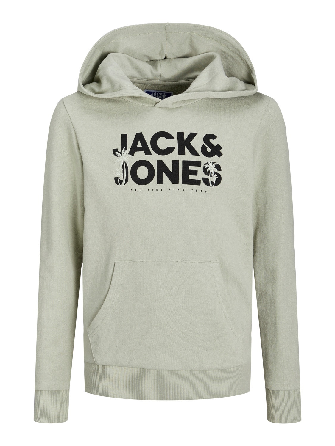 Jack & Jones Gedrukt Hoodie Voor jongens -Desert Sage - 12249676