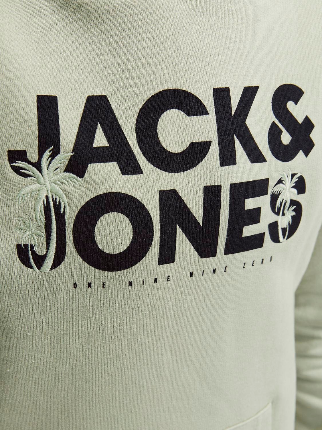 Jack & Jones Gedruckt Kapuzenpullover Für jungs -Desert Sage - 12249676