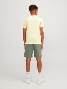 Jack & Jones T-shirt Estampar Para meninos -French Vanilla - 12249732