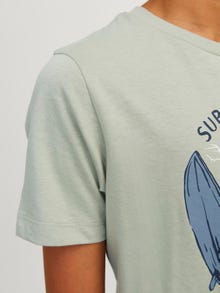 Jack & Jones T-shirt Estampar Para meninos -Desert Sage - 12249732