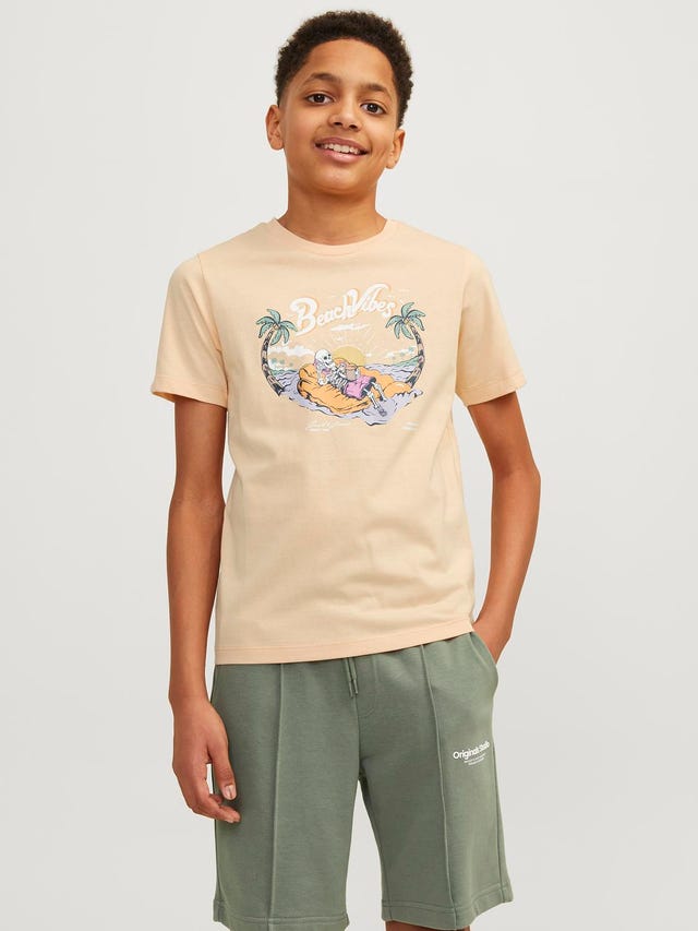 Jack & Jones T-shirt Estampar Para meninos - 12249732