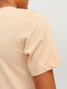 Jack & Jones Bedrukt T-shirt Voor jongens -Apricot Ice  - 12249732
