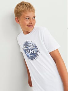 Jack & Jones 2-pack Logo T-shirt For boys -Black - 12249848