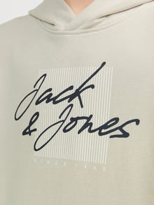 Jack & Jones Φούτερ με κουκούλα Για αγόρια -Moonbeam - 12249874