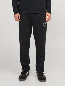 Jack & Jones Regular Fit Tepláky -Black - 12249904