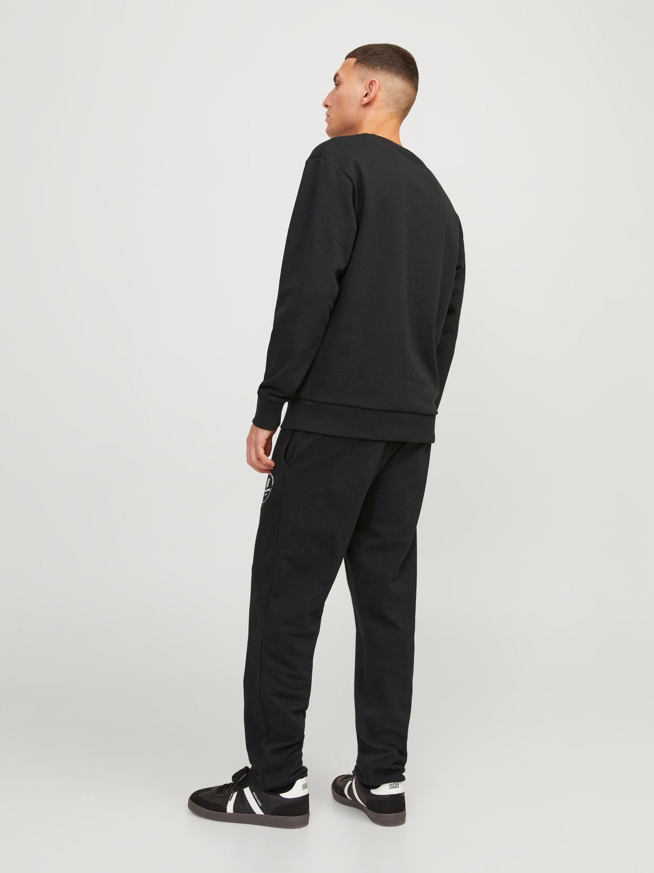 Jack & Jones Regular Fit Tepláky -Black - 12249904