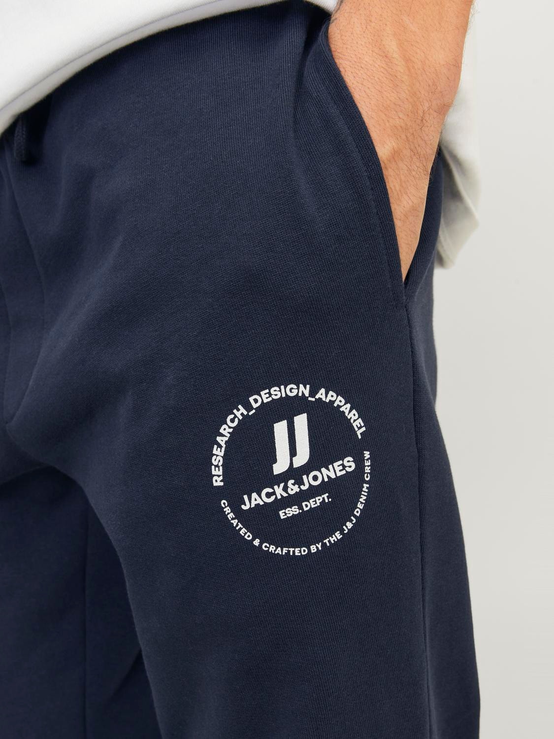 Jack & Jones Regular Fit Joggers -Navy Blazer - 12249904