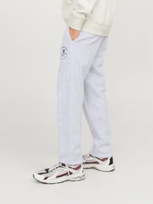Jack & Jones Regular Fit Spodnie dresowe -White Melange - 12249904