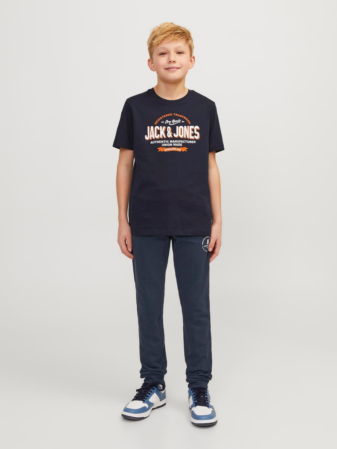 Jack & Jones Joggers For boys -Navy Blazer - 12249965