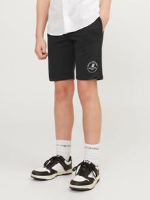 Jack & Jones Slim Fit Sweatshorts For gutter -Black - 12249966