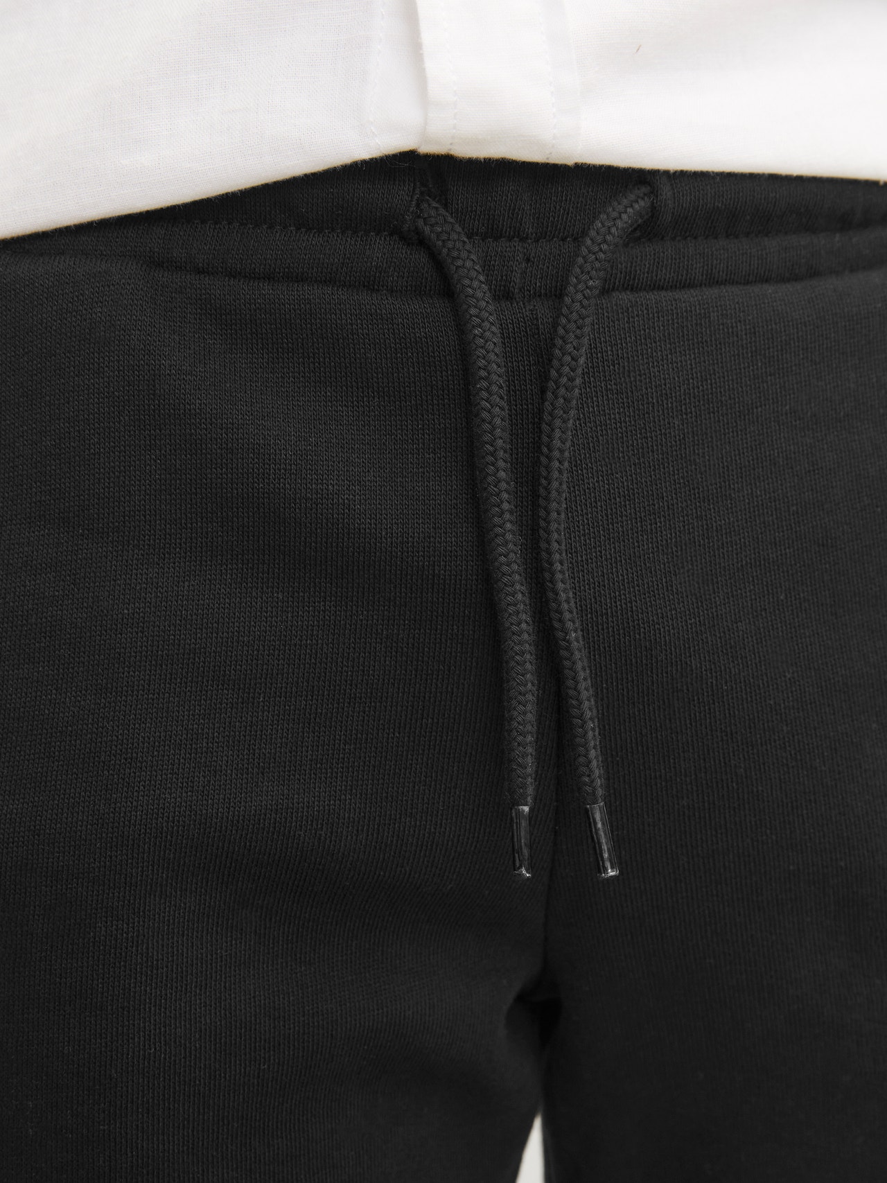 Jack & Jones Slim Fit Sweat shorts Til drenge -Black - 12249966