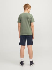 Jack & Jones Slim Fit Szorty dresowe Dla chłopców -Navy Blazer - 12249966