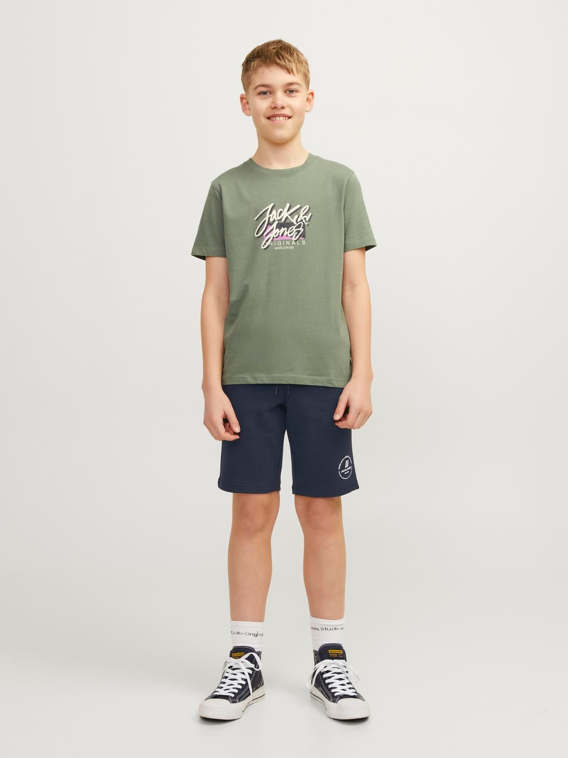 Slim Fit Sweat shorts For boys