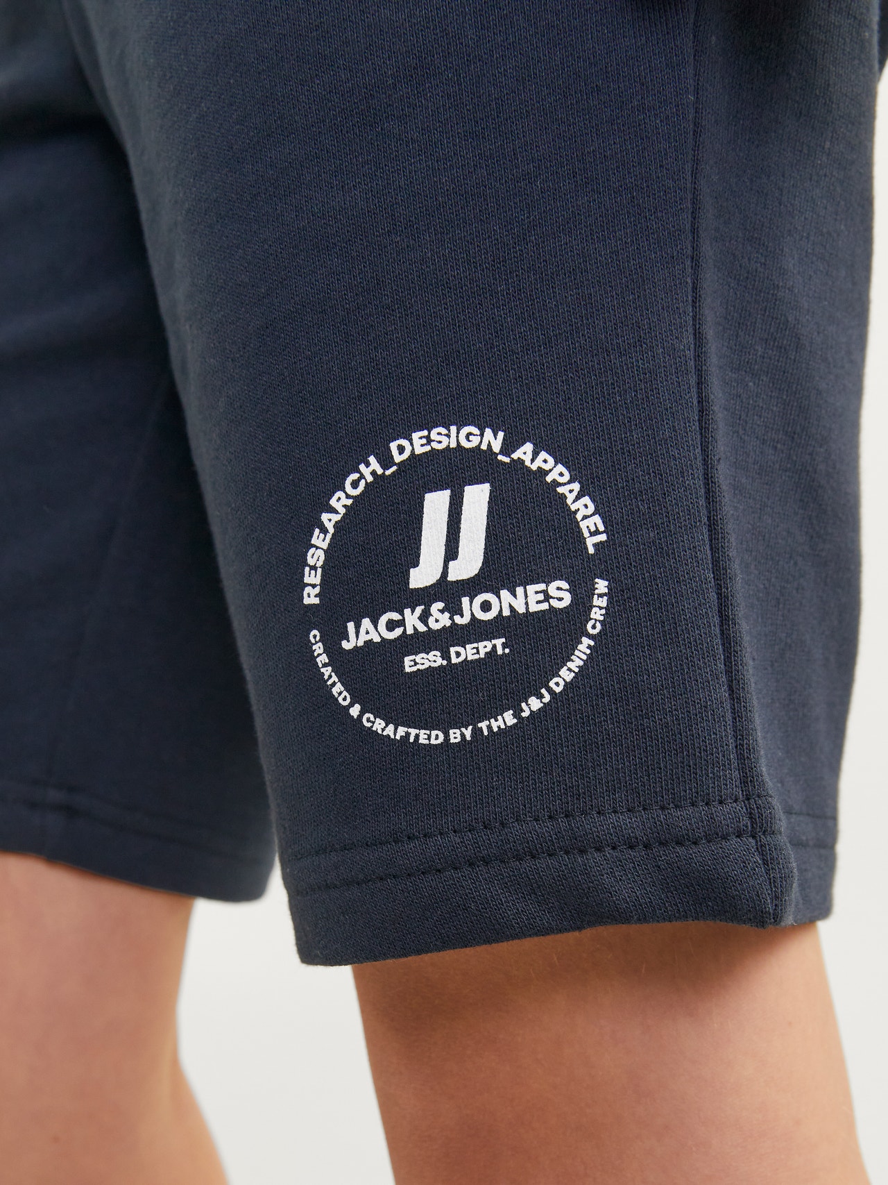 Jack & Jones Slim Fit Sweat shorts For boys -Navy Blazer - 12249966