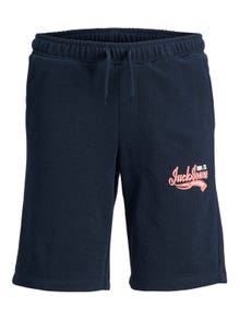 Jack & Jones Slim Fit Pantaloncini in felpa Per Bambino -Navy Blazer - 12249970
