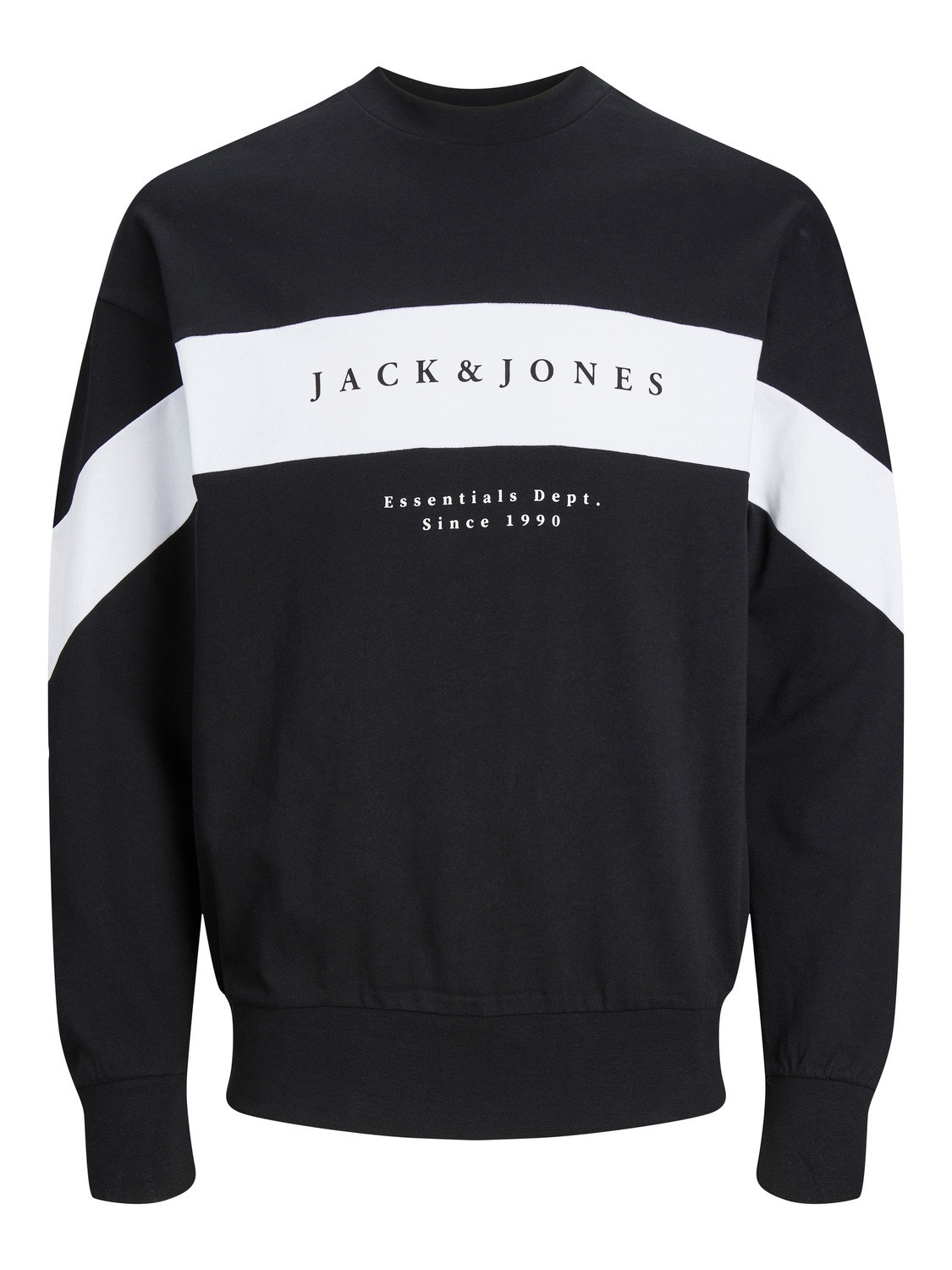 Jack & Jones Logotipas Apatinis prakaituojantis megztinis -Black - 12249979