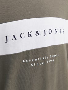 Jack & Jones Logo Mikina s kulatým výstřihem -Bungee Cord - 12249979