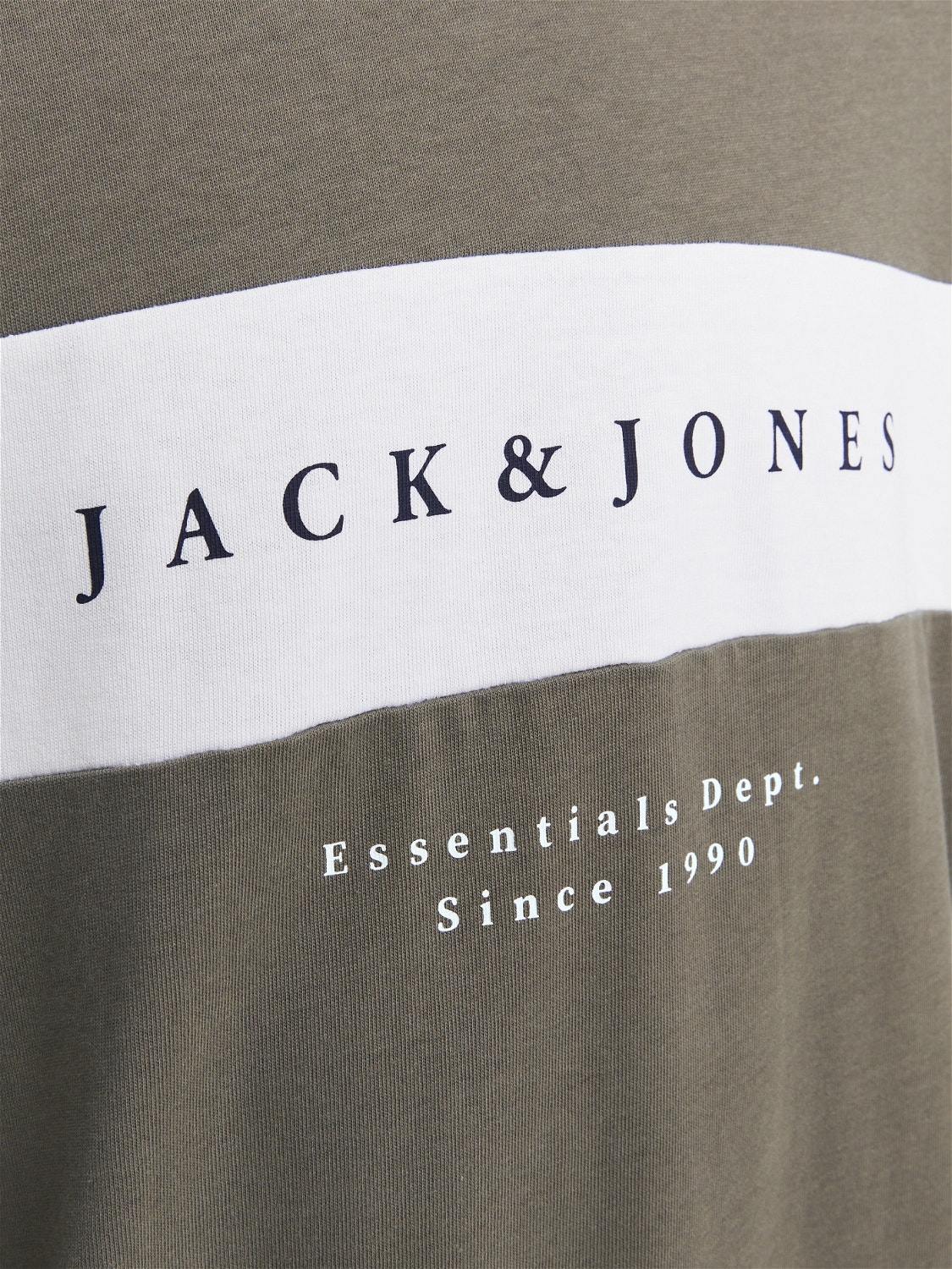 Jack & Jones Logo Sweatshirt med rund hals -Bungee Cord - 12249979