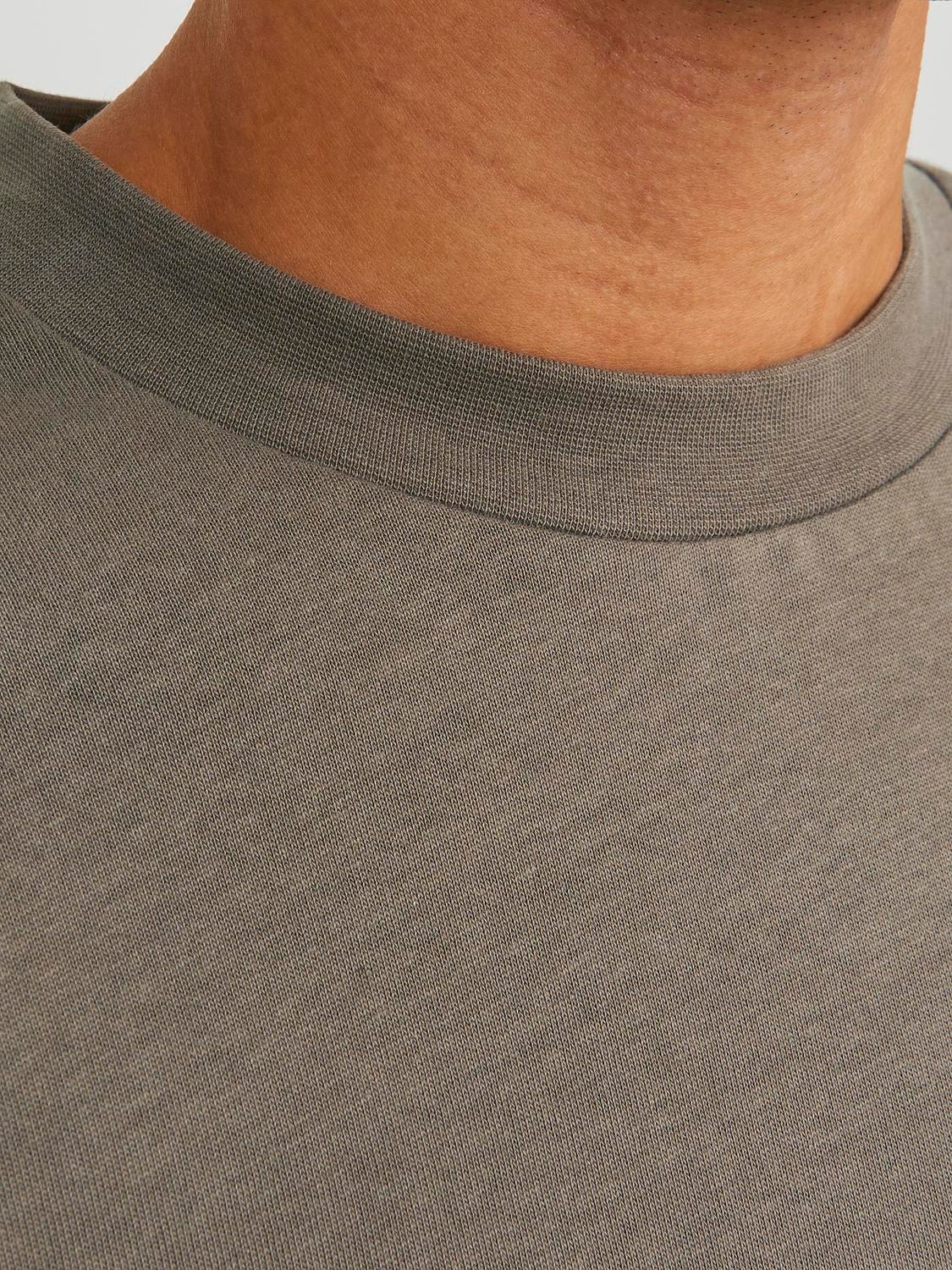 Jack & Jones Printed Crew neck Sweatshirt -Bungee Cord - 12249979