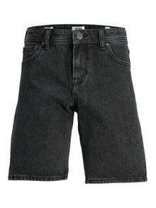 Jack & Jones Relaxed Fit Casual shorts For boys -Black Denim - 12250056