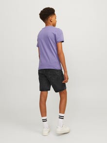 Jack & Jones Relaxed Fit Casual shorts For boys -Black Denim - 12250056