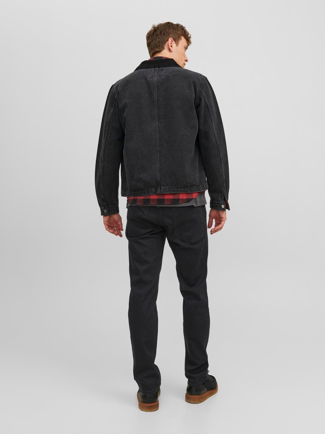 JJICLARK JJEVAN GE 598 Regular fit jeans | Black | Jack & Jones®