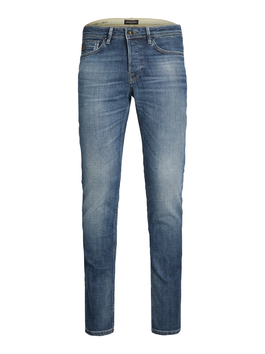 Jack & Jones JJIGLENN JJWARD JJ 122 Slim fit Džíny -Blue Denim - 12250062