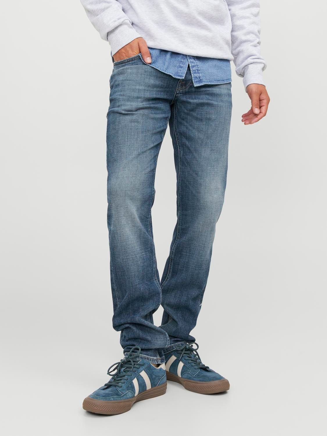 Jack & Jones JJIGLENN JJWARD JJ 122 Slim fit jeans -Blue Denim - 12250062