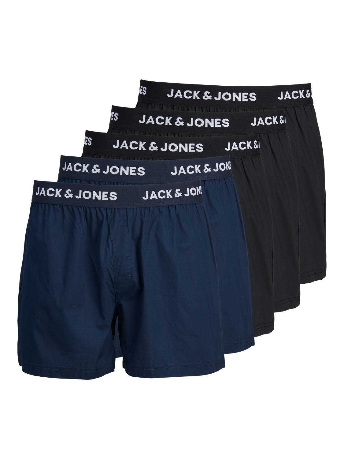 Jack & Jones 5-pak Trunks -Black - 12250070