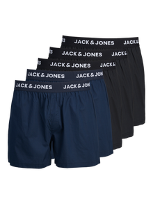 Jack & Jones Paquete de 5 Boxers -Black - 12250070