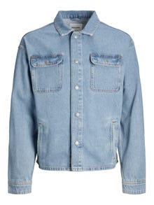 Jack & Jones Loose Fit Převlékací košile -Blue Denim - 12250086