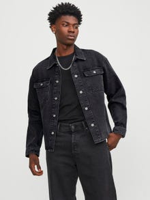 Jack & Jones Loose Fit Převlékací košile -Black Denim - 12250089