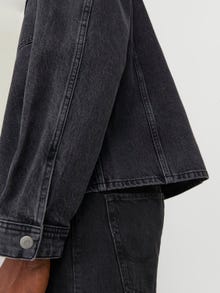 Jack & Jones Loose Fit Permatomi marškiniai -Black Denim - 12250089