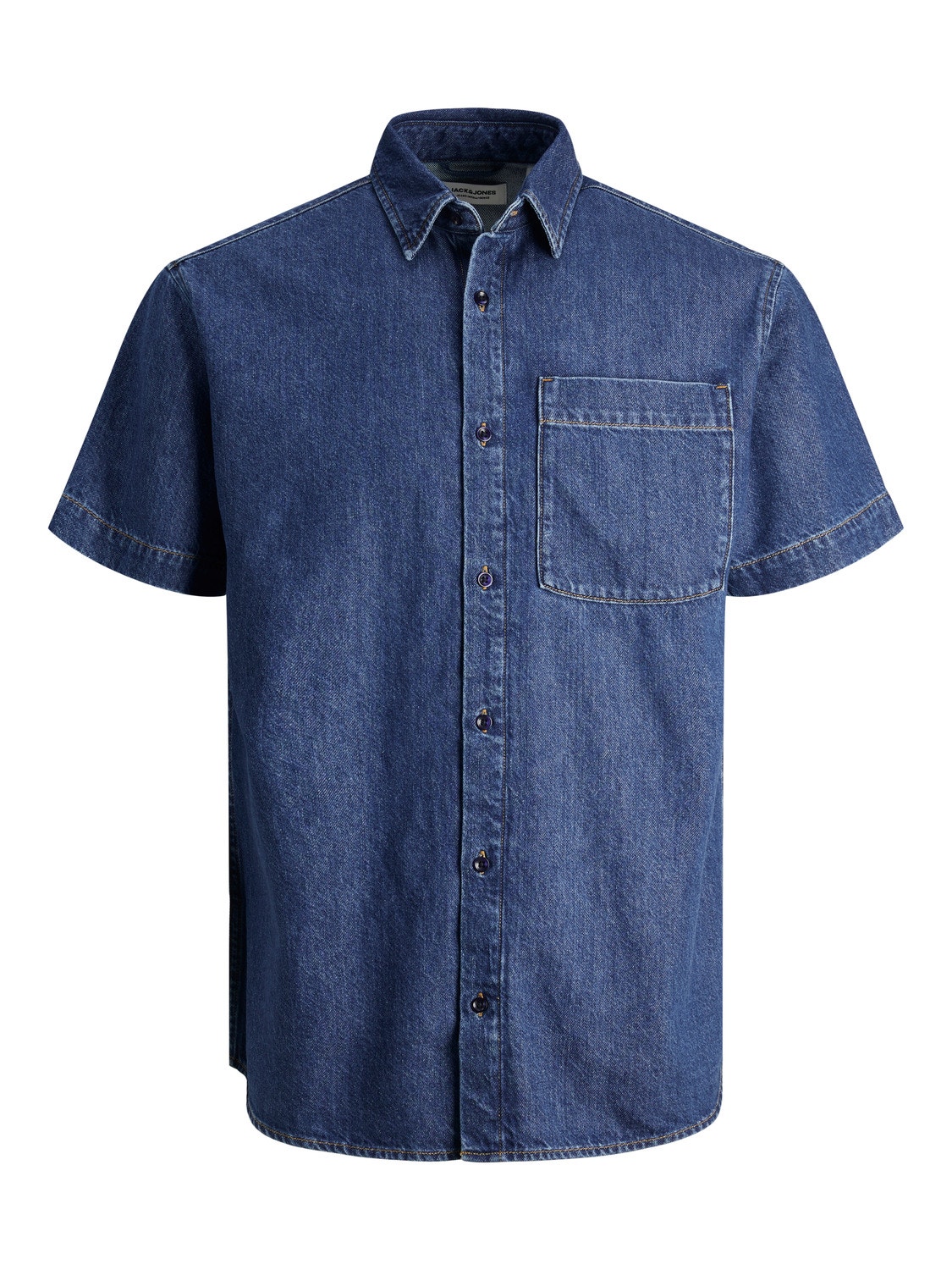 Jack & Jones Camisa de Ganga Comfort Fit -Blue Denim - 12250093