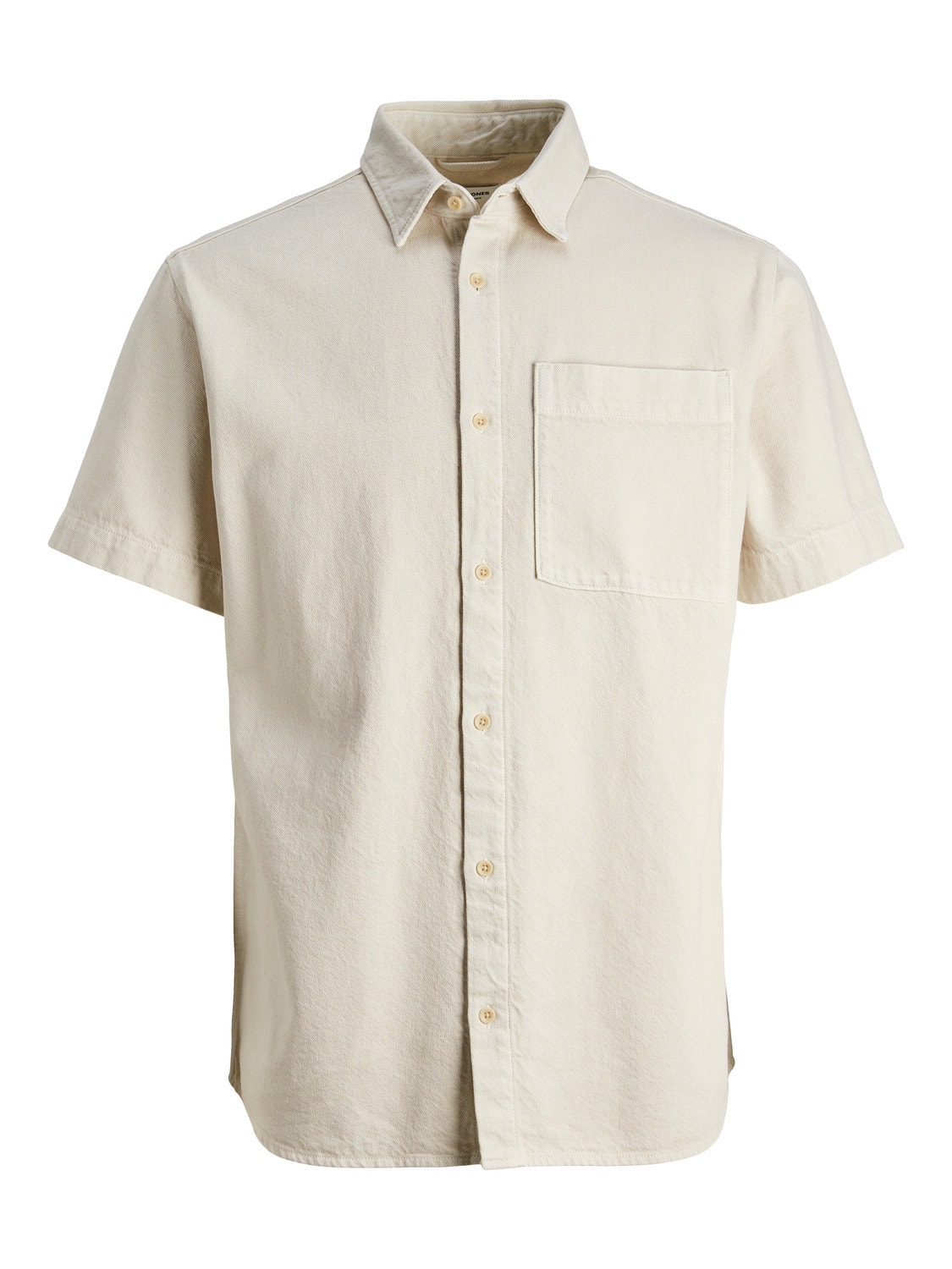 Jack & Jones Comfort Fit Denim overhemd -Ecru - 12250093