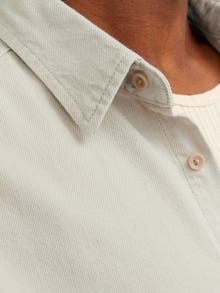 Jack & Jones Comfort Fit Denim skjorte -Ecru - 12250093