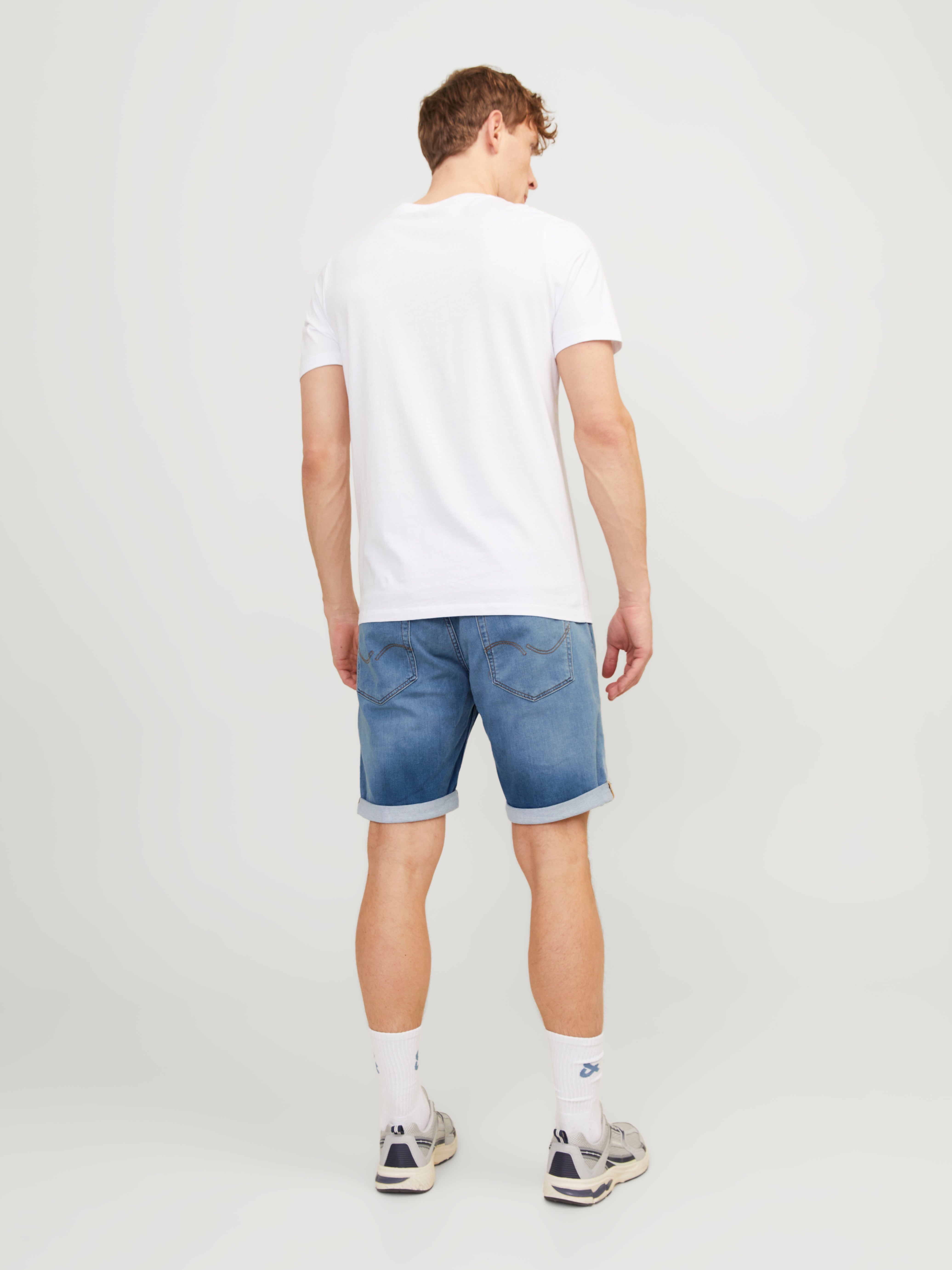 Jack & Jones Regular Fit Džínové kraťasy -Blue Denim - 12250168